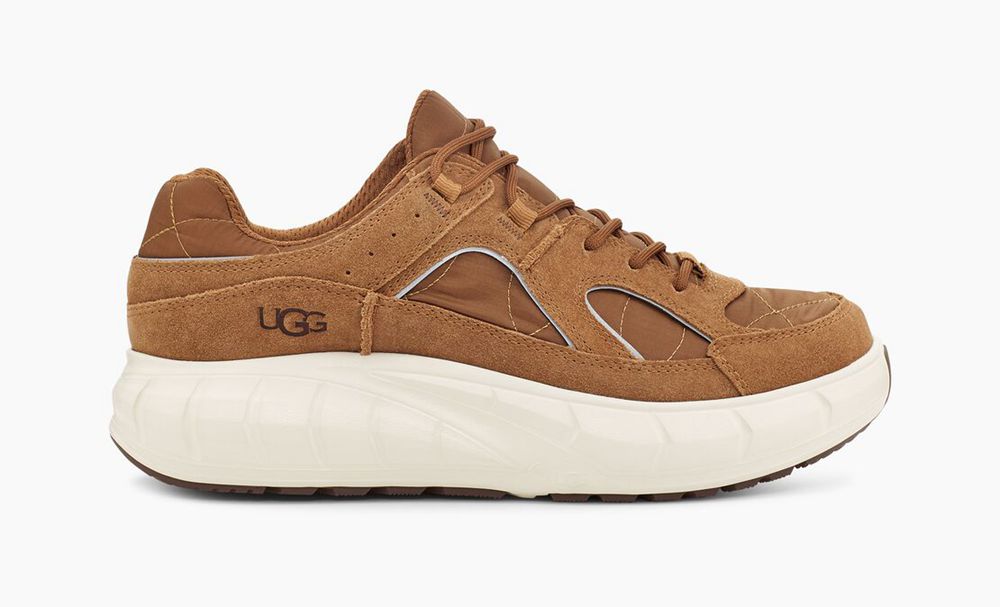 Ugg Westsider Low Pufflite - Mens Sneakers - Brown - NZ (4580PEJNH)